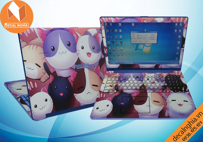 Dán laptop Asus TP550 mang đậm dấu ấn cá nhân Dán laptop Asus TP550 mang đậm dấu ấn cá nhân