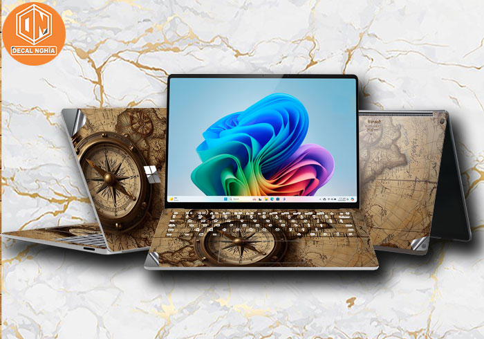 Aluminum skin dán Surface Laptop 7 được in với công nghệ Lazer Aluminum skin dán Surface Laptop 7 được in với công nghệ Lazer