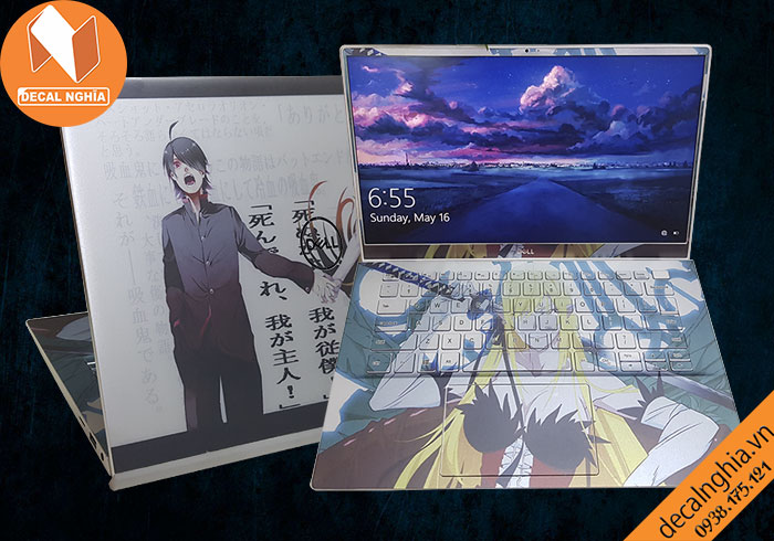 Aluminum skin dán laptop Dell Vostro 13 5301 được in với công nghệ Lazer Aluminum skin dán laptop Dell Vostro 13 5301 được in với công nghệ Lazer