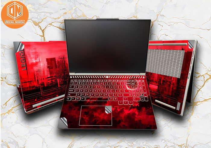 Aluminum skin dán laptop Lenovo Legion Y9000X IRH8 được in với công nghệ Lazer Aluminum skin dán laptop Lenovo Legion Y9000X IRH8 được in với công nghệ Lazer