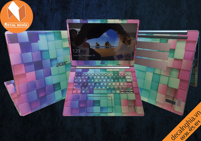 Skin dán laptop Acer Aspire 5 A514 được fit chuẩn, dễ vệ sinh Skin dán laptop Acer Aspire 5 A514 được fit chuẩn, dễ vệ sinh