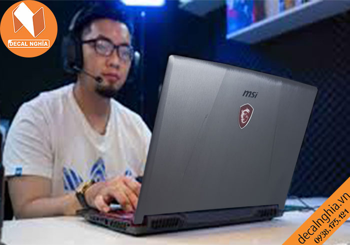 Decal dán laptop MSI GL63 hạn chế dấu vân tay khi sử dụng Decal dán laptop MSI GL63 hạn chế dấu vân tay khi sử dụng