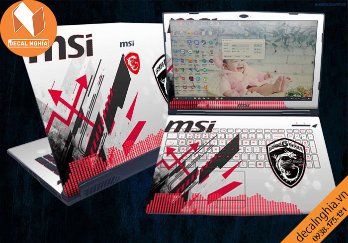Aluminum skin dán laptop MSI GL63 mang đậm dấu ấn cá nhân Aluminum skin dán laptop MSI GL63 mang đậm dấu ấn cá nhân