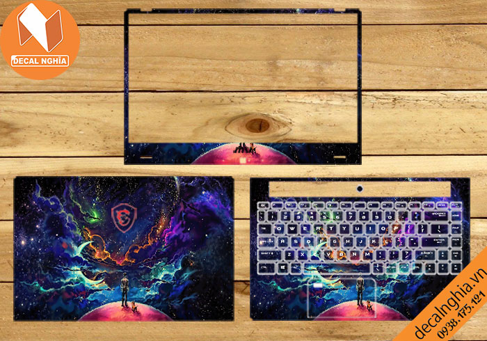 Chi tiết gói dán skin laptop MSI 15 A10M Chi tiết gói dán skin laptop MSI 15 A10M