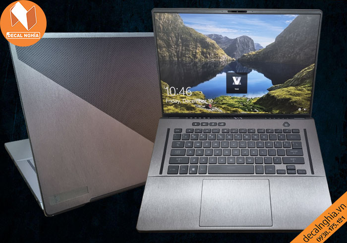 Aluminum dán laptop Asus Zephyrus GU603H giữ nguyên màu zin vỏ máy Aluminum dán laptop Asus Zephyrus GU603H giữ nguyên màu zin vỏ máy