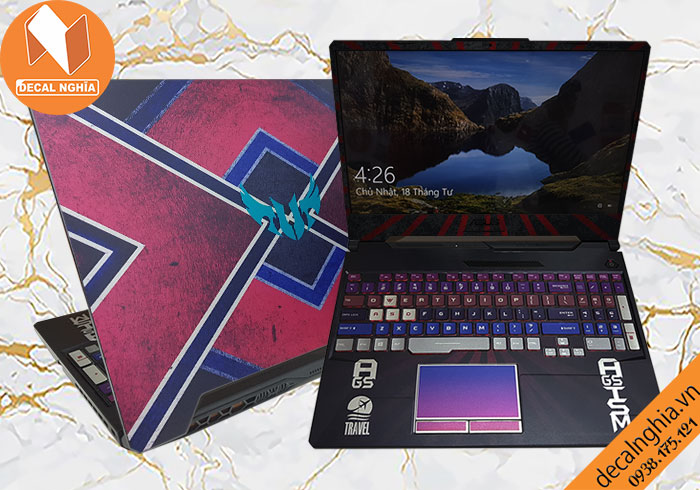 Aluminum skin dán laptop Asus TUF A17 FA706L mang đậm dấu ấn cá nhân Aluminum skin dán laptop Asus TUF A17 FA706L mang đậm dấu ấn cá nhân