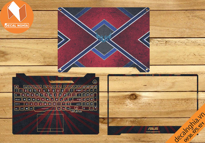 Chi tiết gói dán skin laptop Asus TUF A17 FA706L Chi tiết gói dán skin laptop Asus TUF A17 FA706L