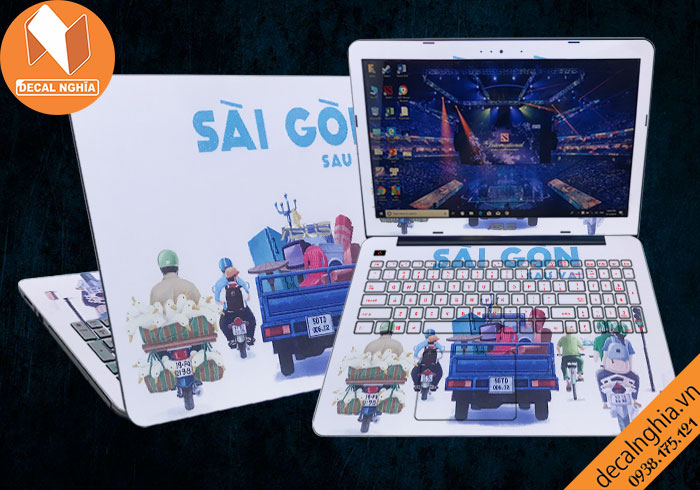 Dán laptop Asus A556 mang đậm dấu ấn cá nhân Dán laptop Asus A556 mang đậm dấu ấn cá nhân