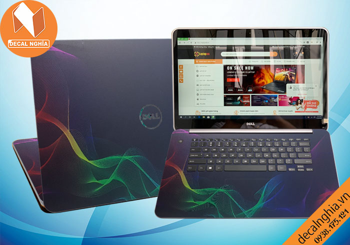 Aluminum skin dán laptop Dell Precision M3800 được in với công nghệ Lazer Aluminum skin dán laptop Dell Precision M3800 được in với công nghệ Lazer