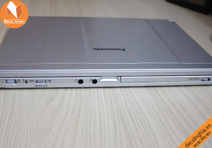 Aluminum dán laptop Panasonic giữ nguyên màu zin vỏ máy Aluminum dán laptop Panasonic giữ nguyên màu zin vỏ máy