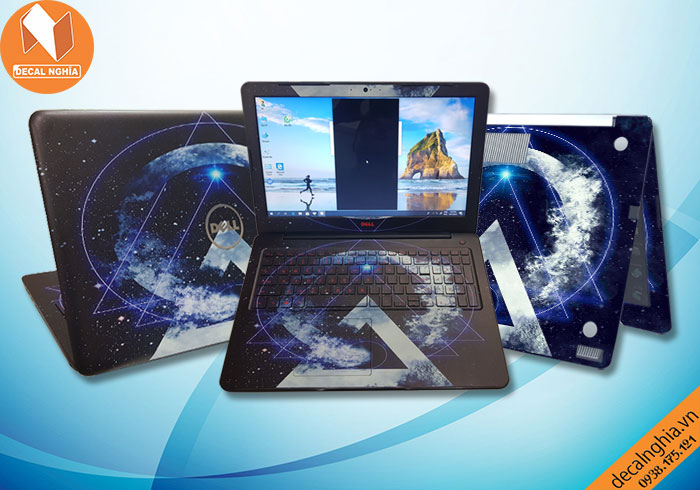 Aluminum skin dán laptop Dell Inspiron 15 5570 được in với công nghệ Lazer Aluminum skin dán laptop Dell Inspiron 15 5570 được in với công nghệ Lazer