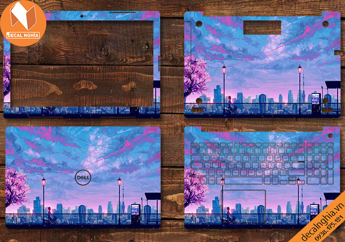 Skin dán laptop Dell Inspiron 15 5570 được fit chuẩn, dễ vệ sinh Skin dán laptop Dell Inspiron 15 5570 được fit chuẩn, dễ vệ sinh