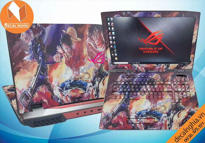 Aluminum skin dán laptop Asus Rog G703G mang đậm dấu ấn cá nhân Aluminum skin dán laptop Asus Rog G703G mang đậm dấu ấn cá nhân