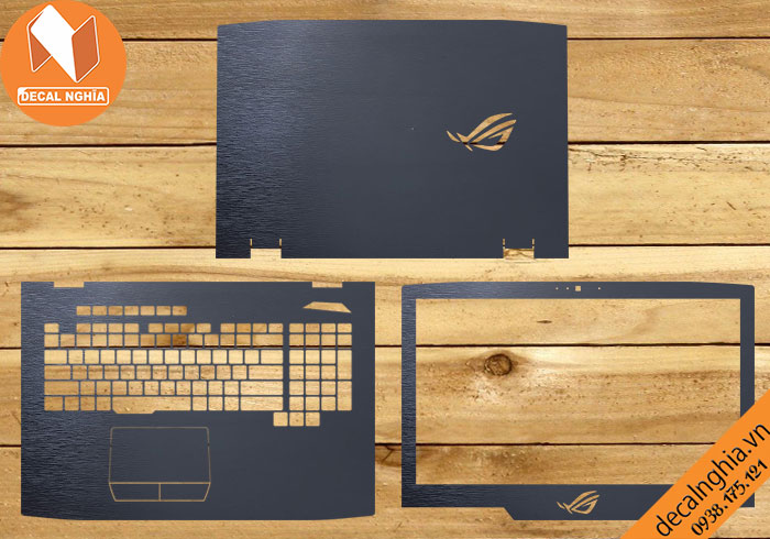 Chi tiết gói decal dán laptop Asus Rog G703G Chi tiết gói decal dán laptop Asus Rog G703G