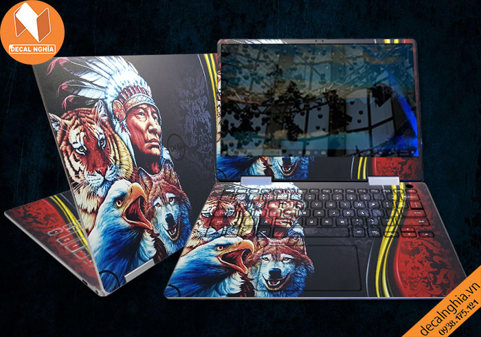 Aluminum skin dán laptop Dell Inspiron 13 7386 được in với công nghệ Lazer Aluminum skin dán laptop Dell Inspiron 13 7386 được in với công nghệ Lazer