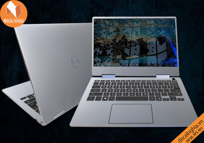 Aluminum dán laptop Dell Inspiron 13 7386 giữ nguyên màu zin vỏ máy Aluminum dán laptop Dell Inspiron 13 7386 giữ nguyên màu zin vỏ máy