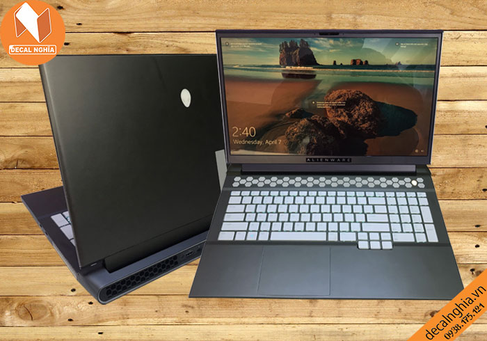 Aluminum dán Laptop Alienware M17R4 bảo vệ đến từng chi tiết nhỏ Aluminum dán Laptop Alienware M17R4 bảo vệ đến từng chi tiết nhỏ