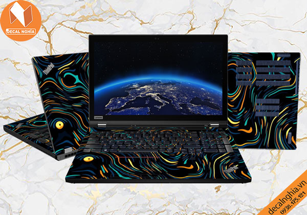 Aluminum skin dán laptop Lenovo Thinkpad P53 được in với công nghệ Lazer Aluminum skin dán laptop Lenovo Thinkpad P53 được in với công nghệ Lazer