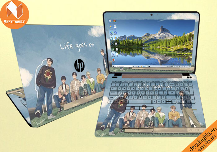 Dán laptop HP Elitebook 850 mang đậm dấu ấn cá nhân Dán laptop HP Elitebook 850 mang đậm dấu ấn cá nhân