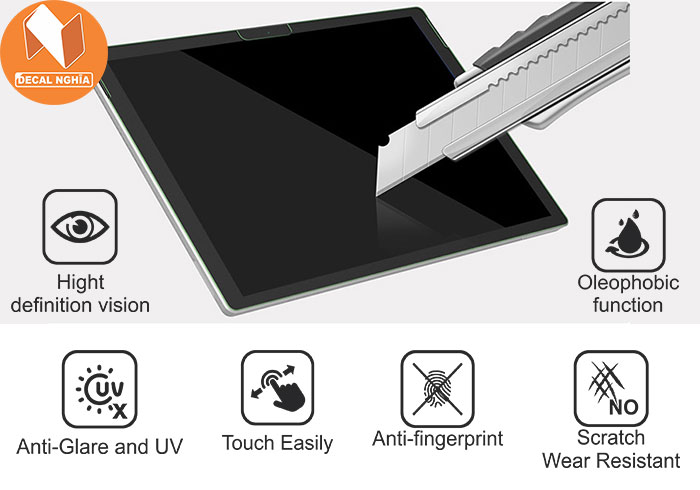 Miếng dán cường lực surface pro 6 chống xước, chống va đập Miếng dán cường lực surface pro 6 chống xước, chống va đập