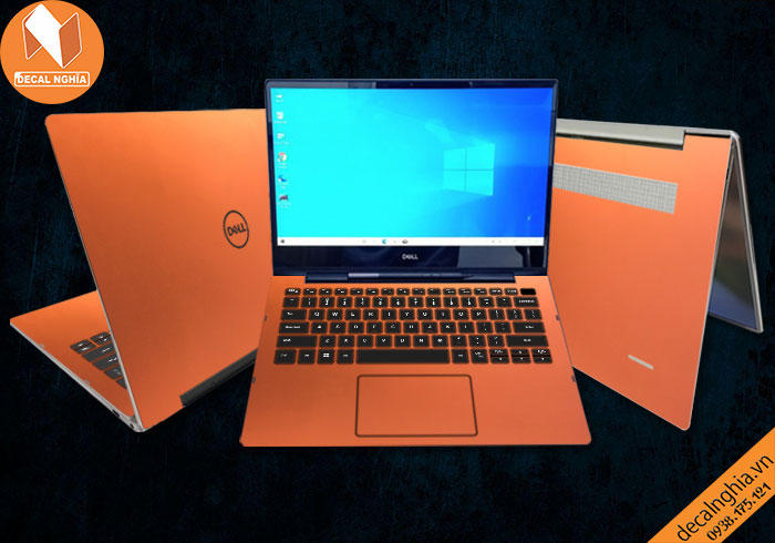 Aluminum dán laptop Dell Inspiron 13 7391 giữ nguyên màu zin vỏ máy Aluminum dán laptop Dell Inspiron 13 7391 giữ nguyên màu zin vỏ máy