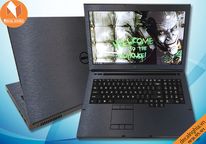 Aluminum dán laptop Dell Precision M4800 giữ nguyên màu zin vỏ máy Aluminum dán laptop Dell Precision M4800 giữ nguyên màu zin vỏ máy
