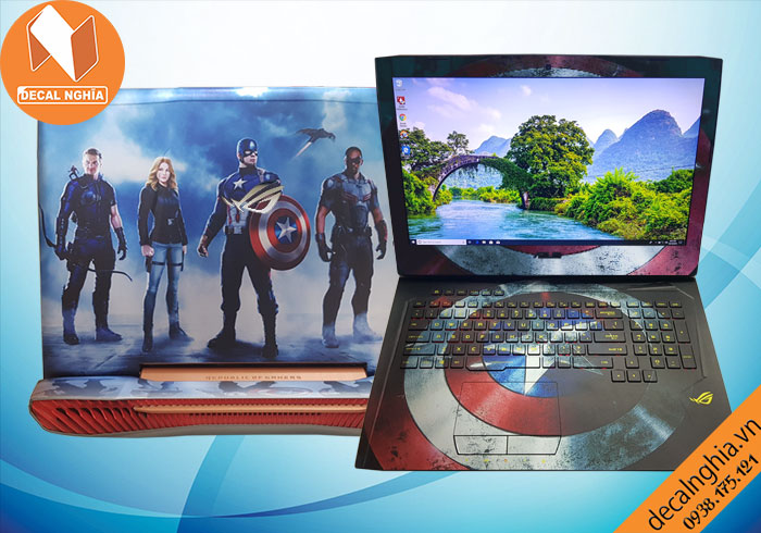 Aluminum skin dán laptop Asus G752V mang đậm dấu ấn cá nhân Aluminum skin dán laptop Asus G752V mang đậm dấu ấn cá nhân