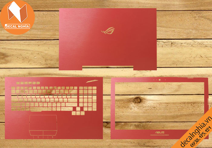 Chi tiết gói decal dán laptop Asus G752V Chi tiết gói decal dán laptop Asus G752V
