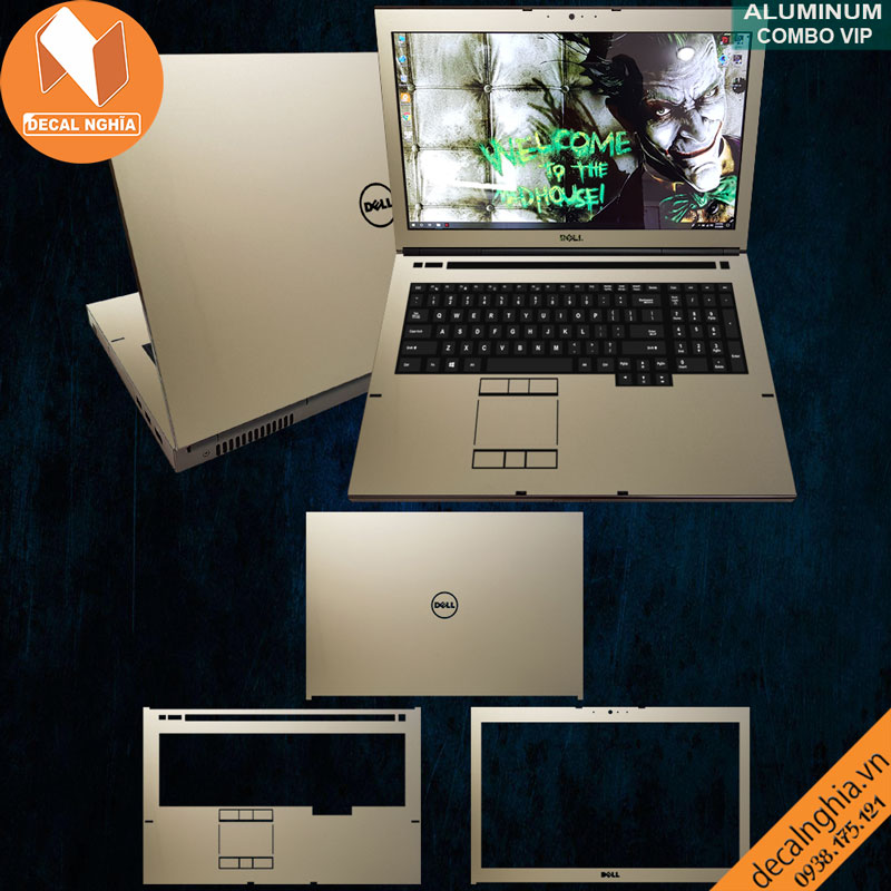 Skin dán laptop Dell Precision M4800
