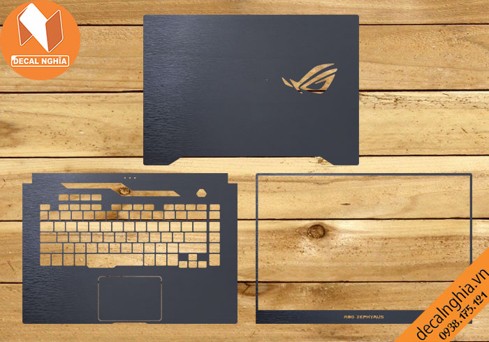 Chi tiết gói decal dán laptop Asus Zephyrus GA502D Chi tiết gói decal dán laptop Asus Zephyrus GA502D
