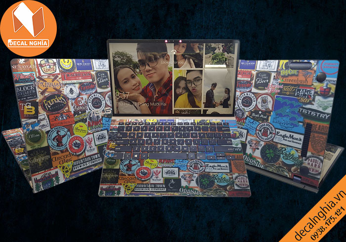 Dán laptop Asus Zenbook UX434 mang đậm dấu ấn cá nhân Dán laptop Asus Zenbook UX434 mang đậm dấu ấn cá nhân