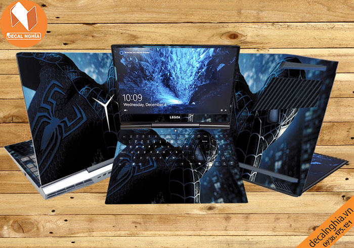 Aluminum skin dán laptop Lenovo Legion Y545 được in với công nghệ Lazer Aluminum skin dán laptop Lenovo Legion Y545 được in với công nghệ Lazer