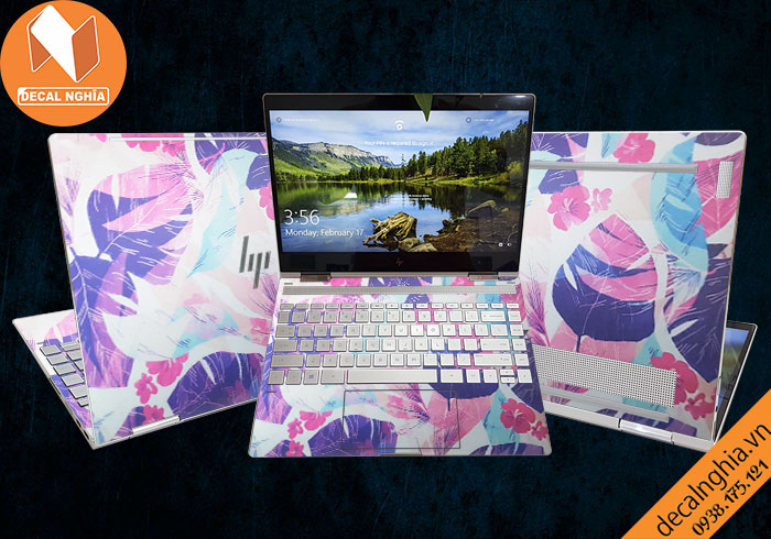Aluminum skin dán laptop HP Spectre x360 13 được in với công nghệ Lazer Aluminum skin dán laptop HP Spectre x360 13 được in với công nghệ Lazer