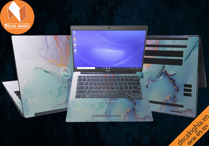 Aluminum skin dán laptop Dell Latitude 7400 được in với công nghệ Lazer Aluminum skin dán laptop Dell Latitude 7400 được in với công nghệ Lazer
