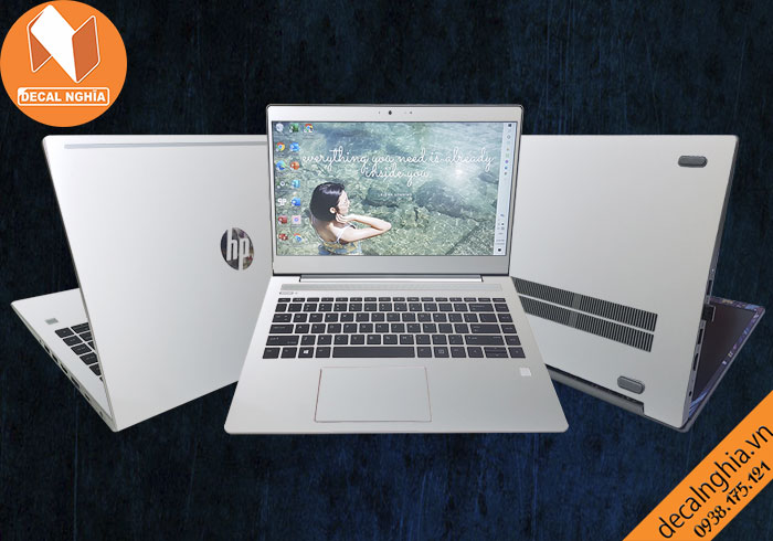Aluminum dán laptop HP ProBook 440 giữ nguyên màu zin vỏ máy Aluminum dán laptop HP ProBook 440 giữ nguyên màu zin vỏ máy