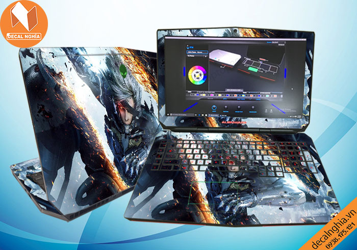 Aluminum skin dán Laptop Alienware 17R2 tản nhiệt tốt trong quá trình sử dụng Aluminum skin dán Laptop Alienware 17R2 tản nhiệt tốt trong quá trình sử dụng