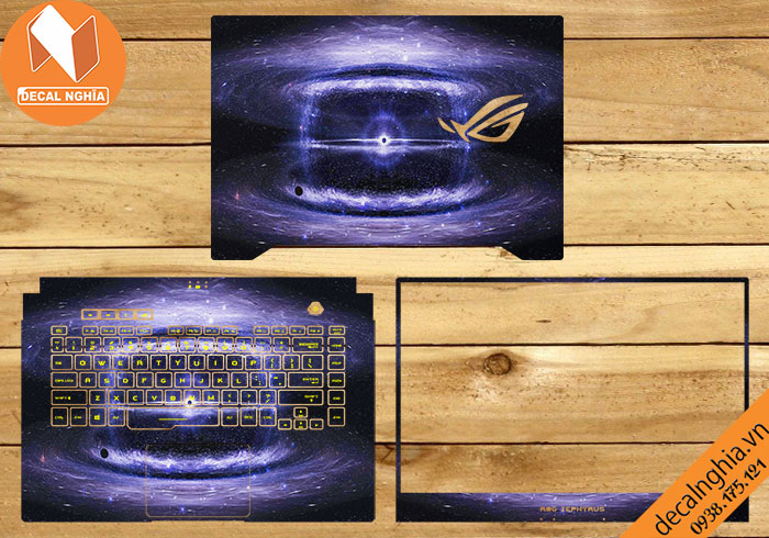 Chi tiết gói dán skin laptop Asus Zephyrus GU502G Chi tiết gói dán skin laptop Asus Zephyrus GU502G