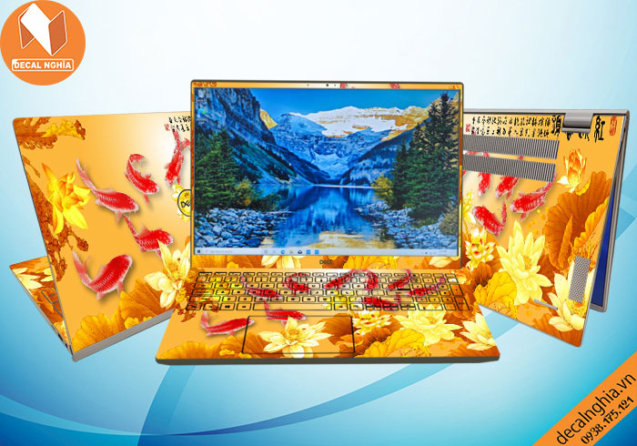 Skin dán laptop Dell Inspiron 15 5502 được fit chuẩn, dễ vệ sinh Skin dán laptop Dell Inspiron 15 5502 được fit chuẩn, dễ vệ sinh