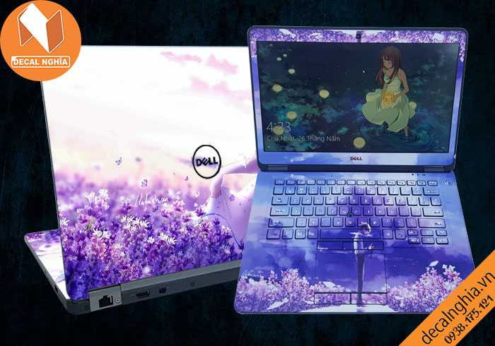 Aluminum skin dán laptop Dell Latitude E5480 được in với công nghệ Lazer Aluminum skin dán laptop Dell Latitude E5480 được in với công nghệ Lazer