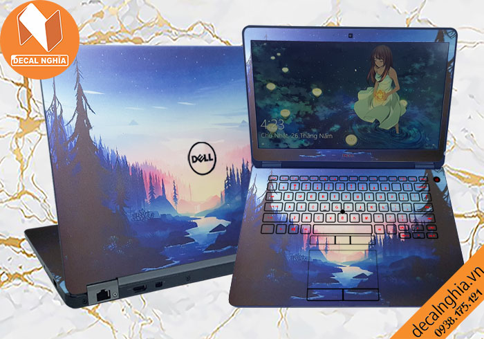 Dán laptop Dell Latitude E5480 mang đậm dấu ấn cá nhân Dán laptop Dell Latitude E5480 mang đậm dấu ấn cá nhân