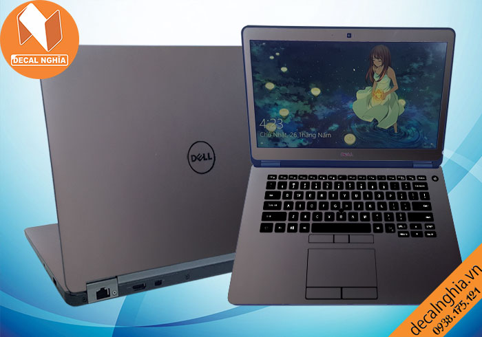 Aluminum dán laptop Dell Latitude E5480 giữ nguyên màu zin vỏ máy Aluminum dán laptop Dell Latitude E5480 giữ nguyên màu zin vỏ máy
