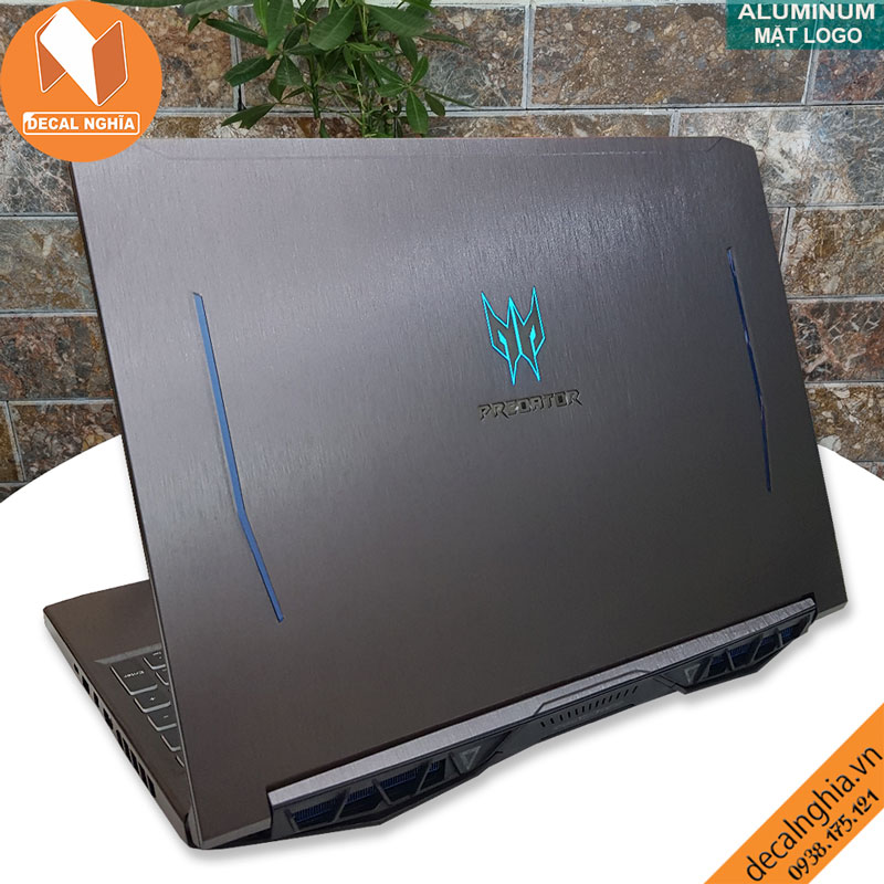 Aluminum dán laptop Acer Predator Helios 300 PH315-52 2020