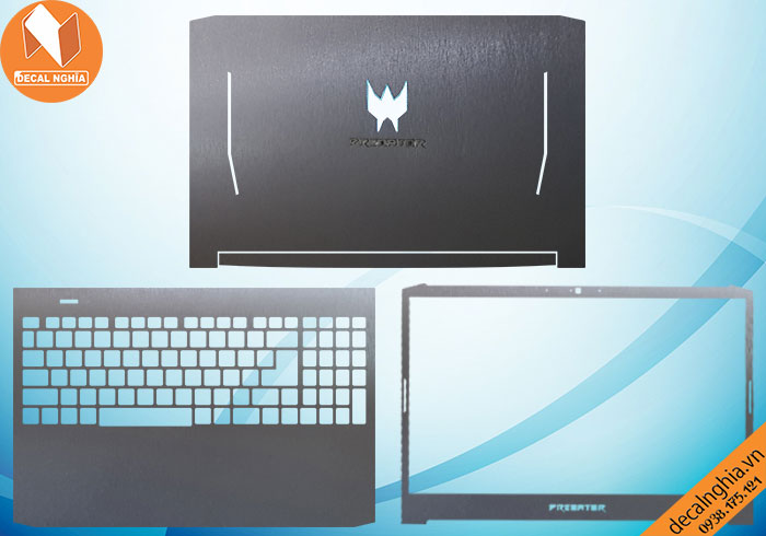 Chi tiết gói decal dán laptop Acer Predator Helios 300 PH315-52 2020 Chi tiết gói decal dán laptop Acer Predator Helios 300 PH315-52 2020