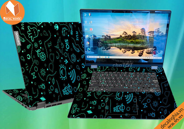 Aluminum skin dán laptop Lenovo Ideapad C340 được in với công nghệ Lazer Aluminum skin dán laptop Lenovo Ideapad C340 được in với công nghệ Lazer