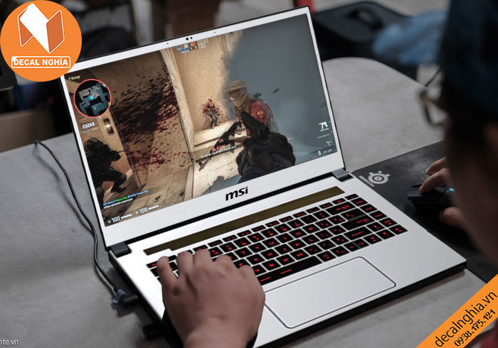 Decal dán laptop Msi GS66 hạn chế dấu vân tay khi sử dụng Decal dán laptop Msi GS66 hạn chế dấu vân tay khi sử dụng