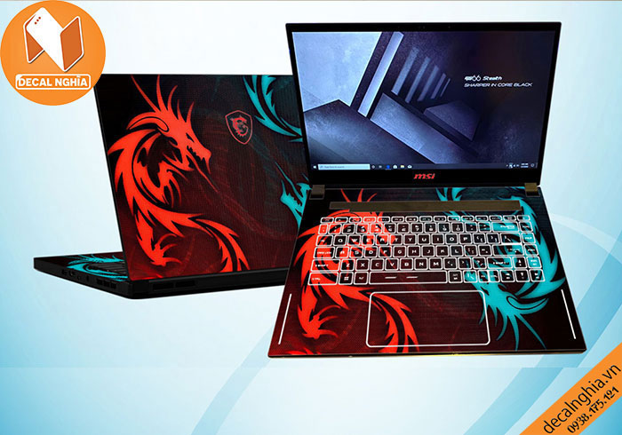 Aluminum skin dán laptop msi gs66 mang đậm dấu ấn cá nhân Aluminum skin dán laptop msi gs66 mang đậm dấu ấn cá nhân