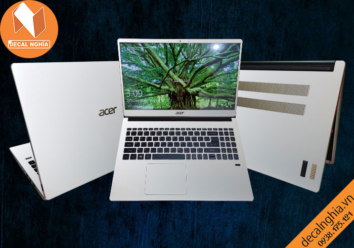 Aluminum dán laptop Acer Swift 3 SF315 giữ nguyên màu zin vỏ máy Aluminum dán laptop Acer Swift 3 SF315 giữ nguyên màu zin vỏ máy