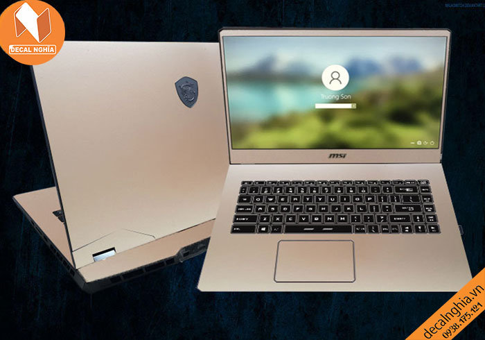 Decal laptop msi ge66 raider giữ nét đẹp nguyên bản Decal laptop msi ge66 raider giữ nét đẹp nguyên bản