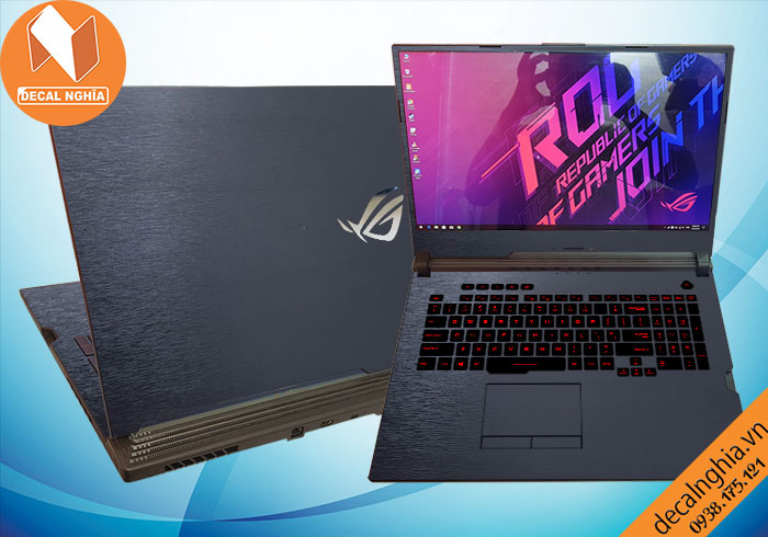 Decal laptop Asus ROG Strix G731G giữ nét nguyên bản Decal laptop Asus ROG Strix G731G giữ nét nguyên bản