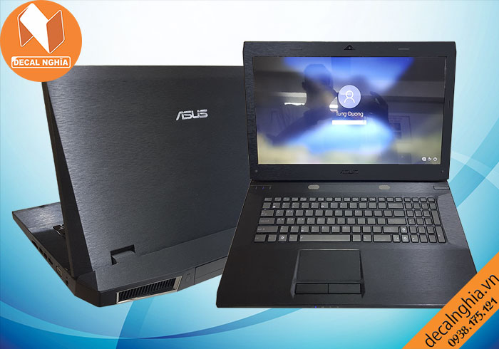 Decal laptop Asus G73 giữ nét nguyên bản Decal laptop Asus G73 giữ nét nguyên bản
